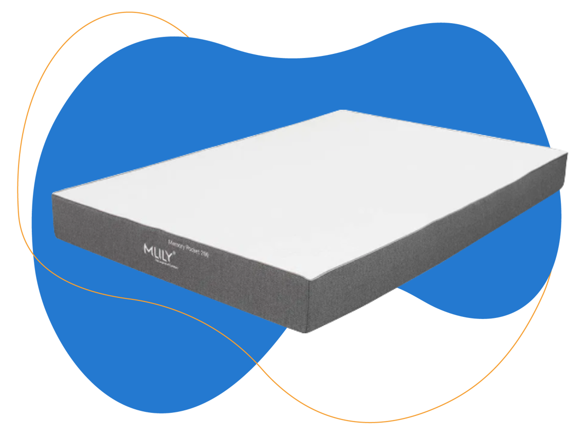 Mlily bamboo memory discount 2500 pocket mattress